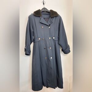 VINTAGE HILARY RADLEY FULL LENGTH WOOL COAT
